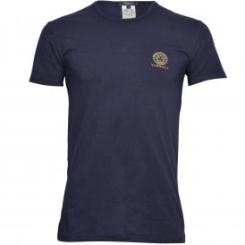 Iconic Crew-Neck T-Shirt, Dark Blue