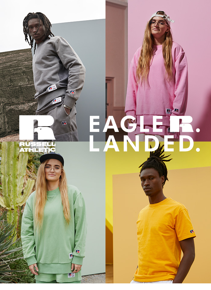 RUSSELL ATHLETIC - EAGLE R. LANDED. 