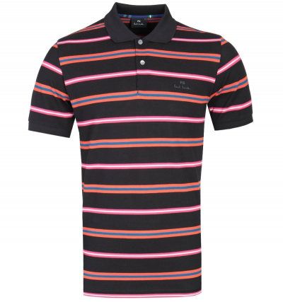 PS Paul Smith Multi Striped Polo Shirt
