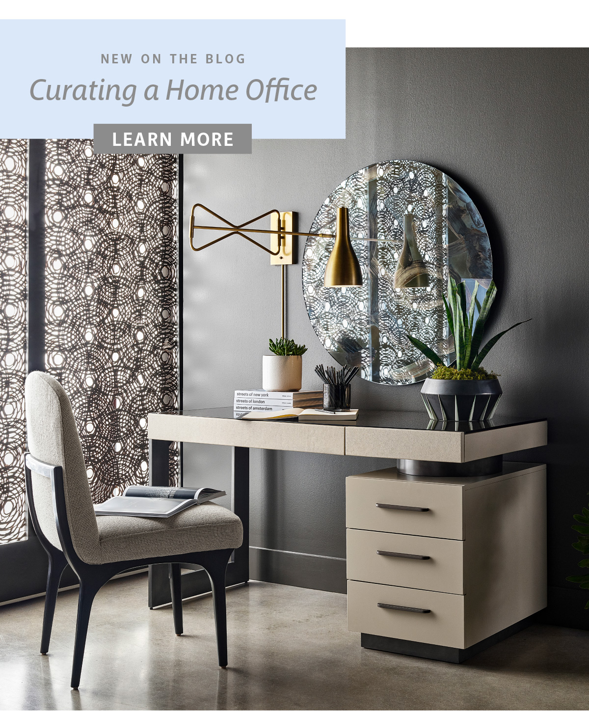 Curating a Home Office