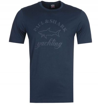 Paul & Shark Tonal Navy T-Shirt