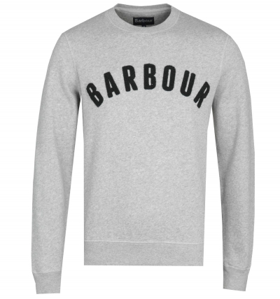 Barbour Grey Prep Logo Sweatshirt