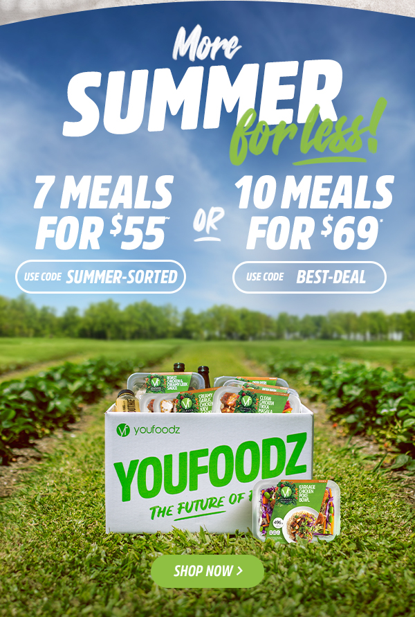 7 meals for $55 or 10 meals for $69 