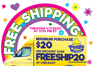 FREE SHIPPING - minimum $20 order and use discount code FREESHIP20