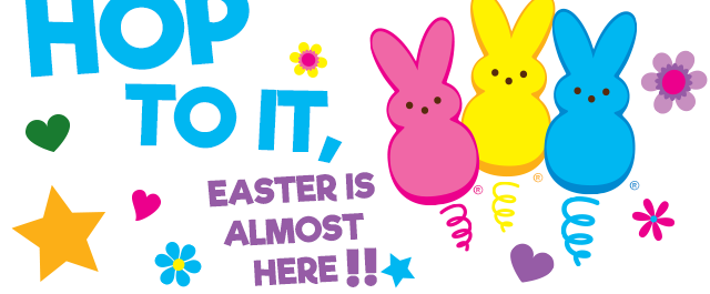 HOP TO IT - Easter is almost here!