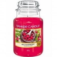 Red Raspberry Large Jar Candle