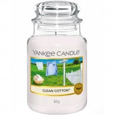 Clean Cotton Large Jar Candle
