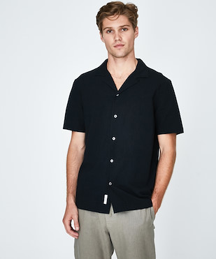 Arvust - Heggie Resort Shirt Black