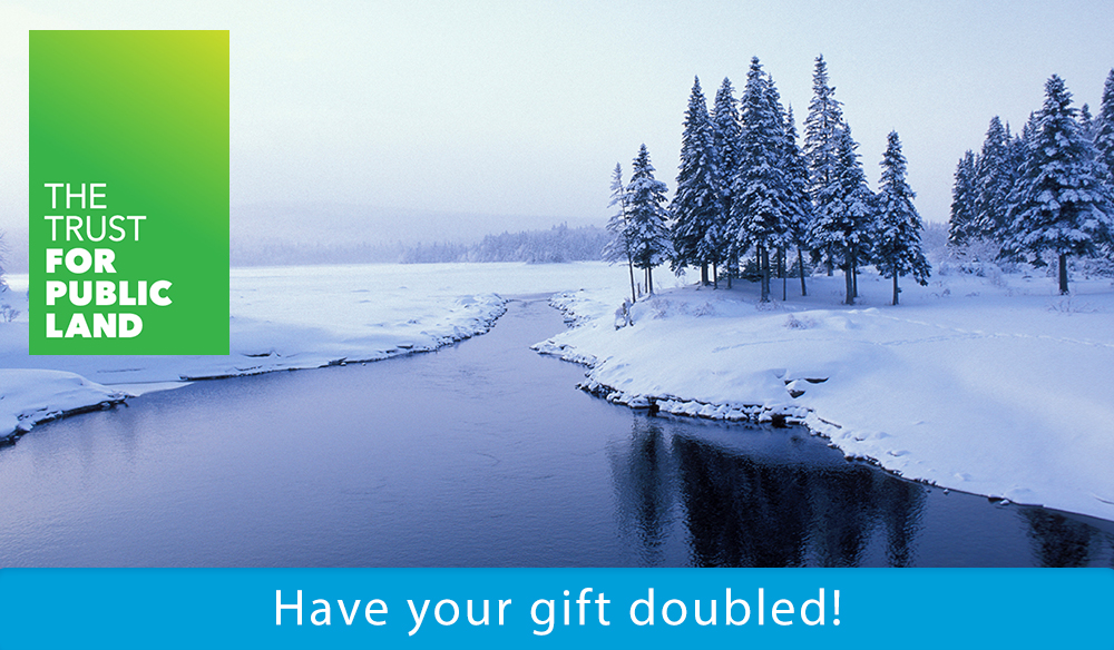 Have your gift doubled!