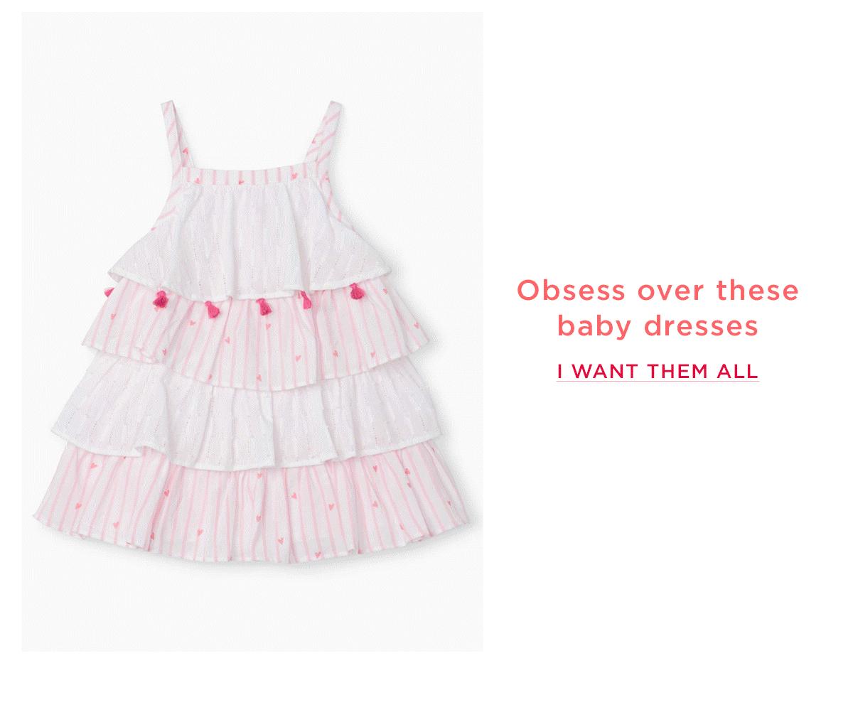 Baby Dresses up to 50% off