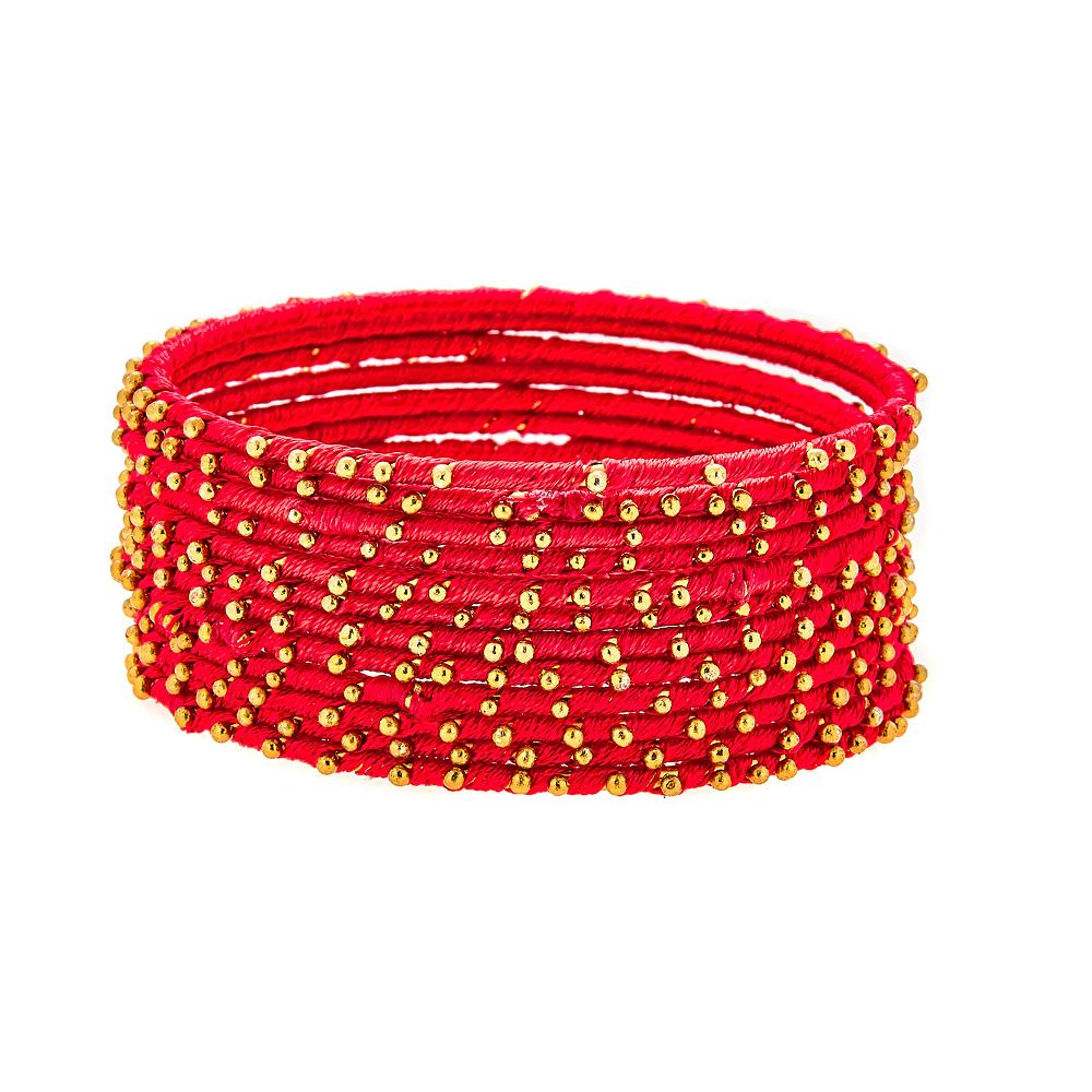 Image of Cala Bracelets in Red