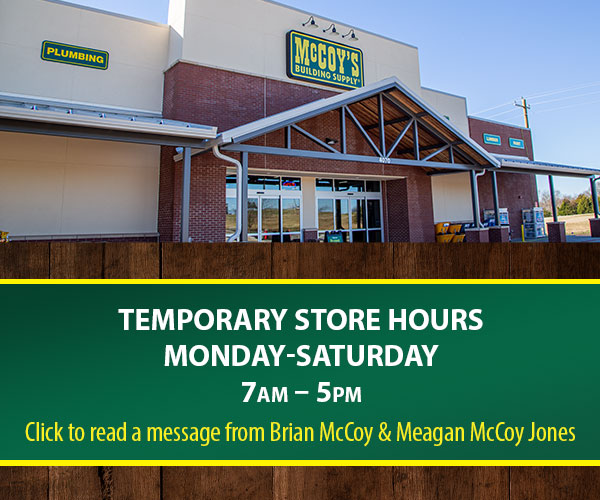 Important update about our store hours.