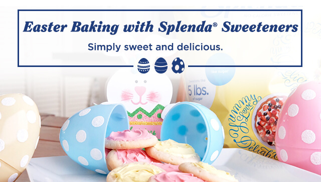 Easter Baking with Splenda Sweeteners