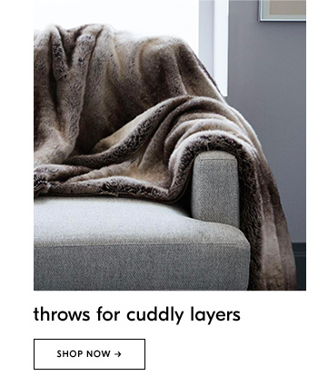 Throws For Cuddly Layers - Shop Now