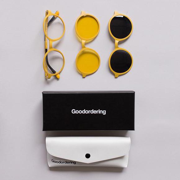 Multi-Lens Magnetic Glasses Yellow