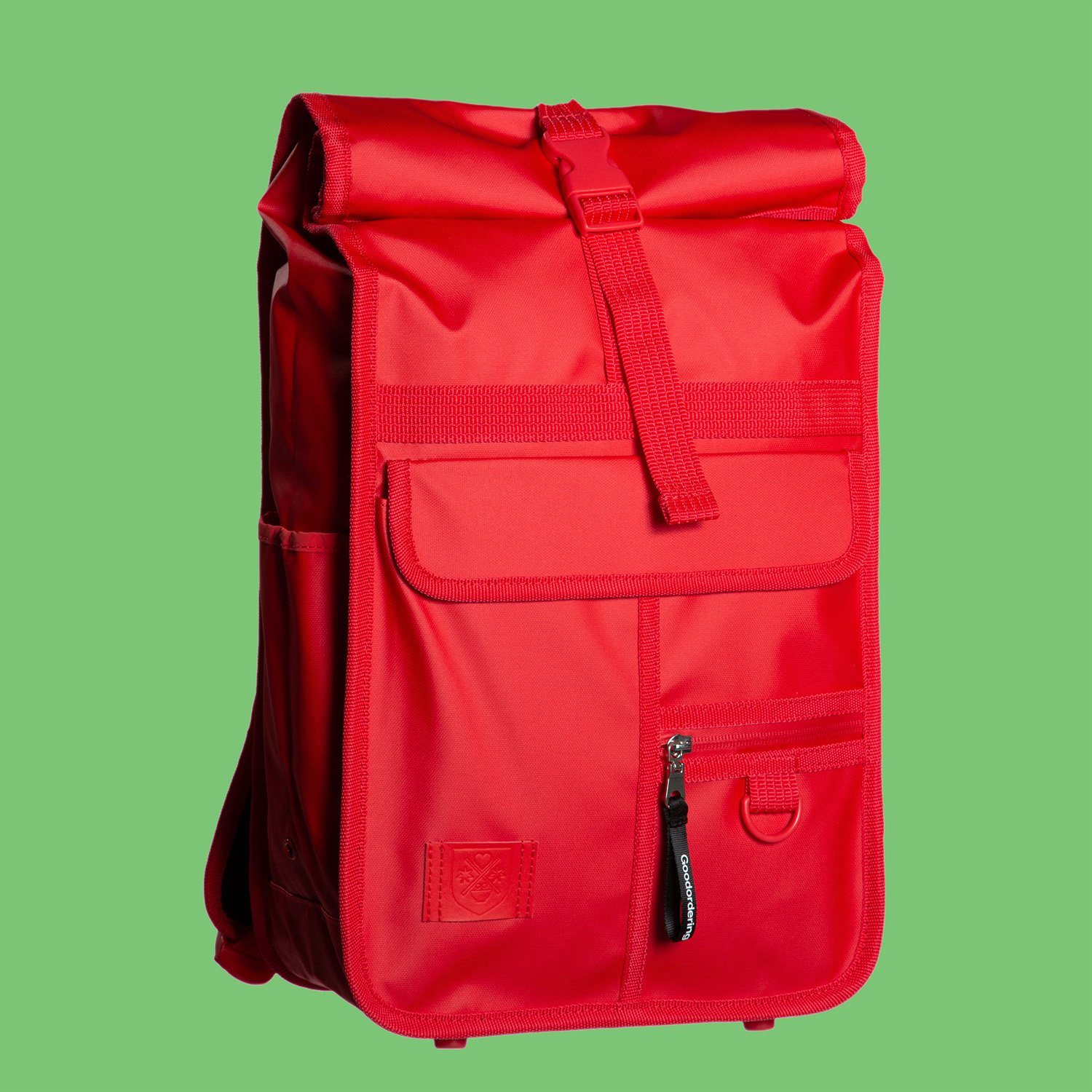 Monochrome Rolltop Backpack Mini Red