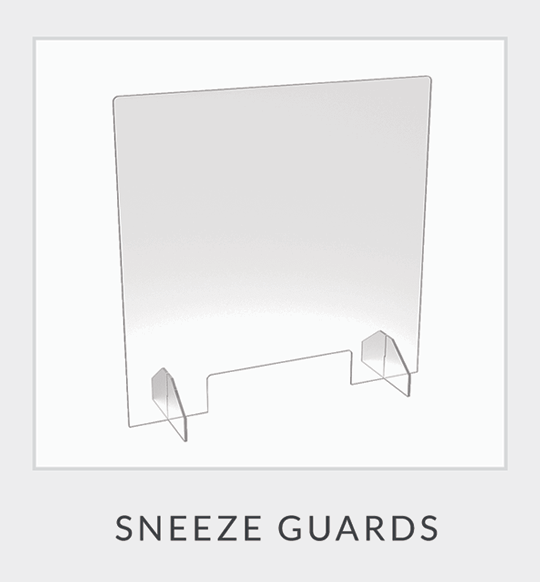 Countertop Sneeze Guard.