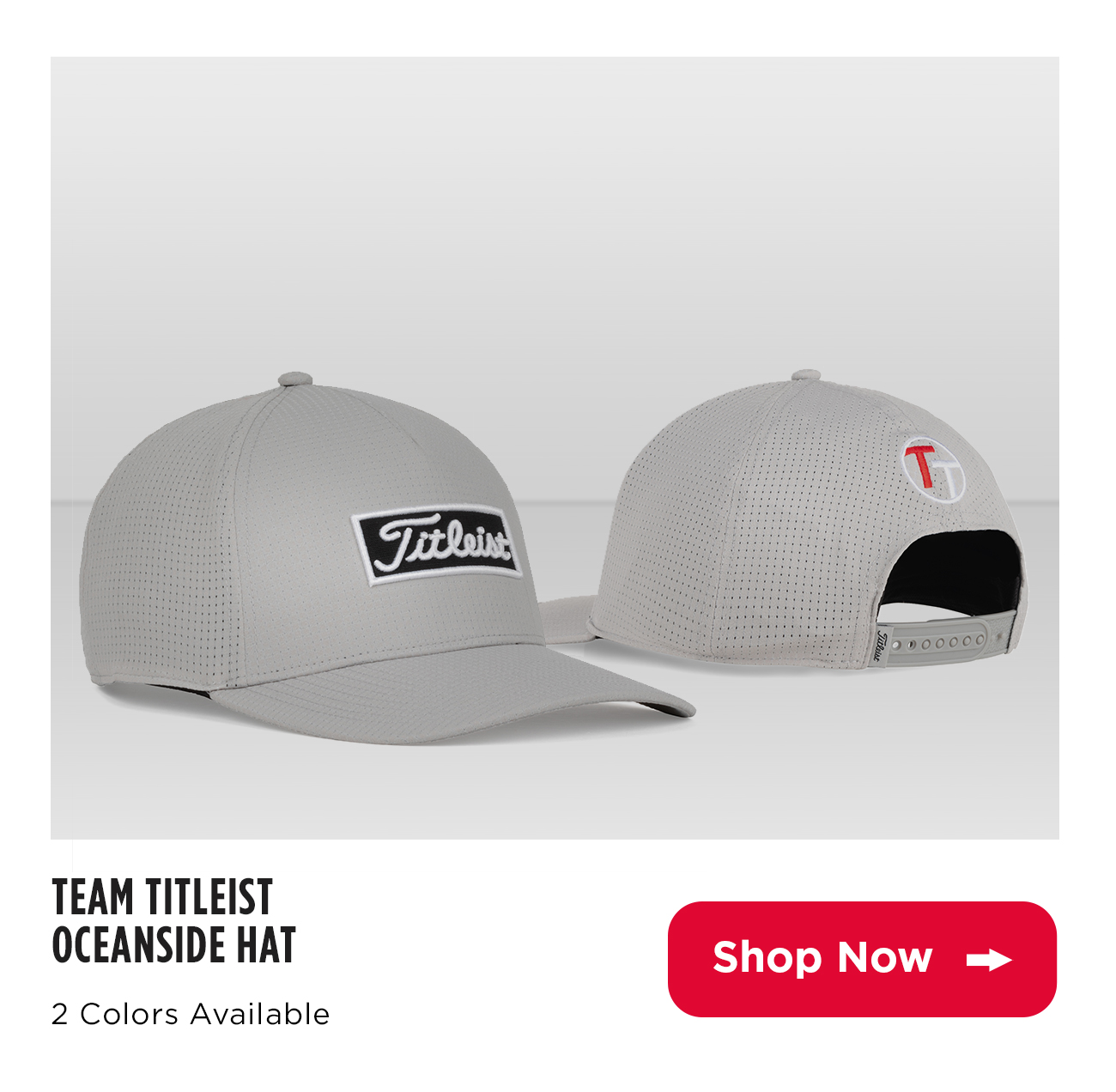 Shop Team Titleist Oceanside Hats