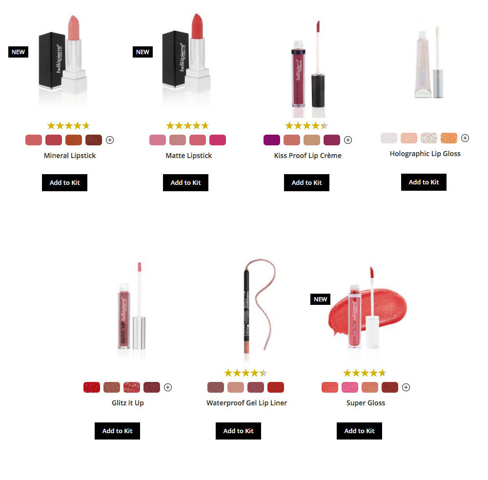 Step 3: Choose your LIPS product