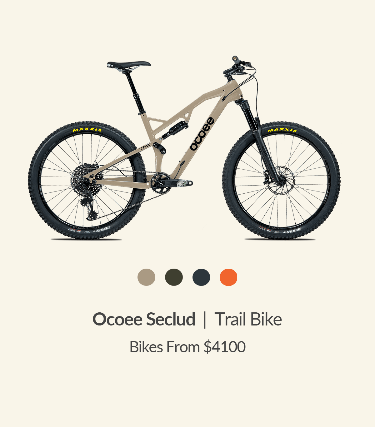 Ocoee Seclud Trail Bike from $4100. Shop now!
