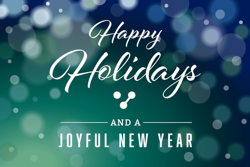 Wishing you a happy holiday and a joyful new year