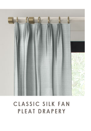 Classic Silk Fan Pleat