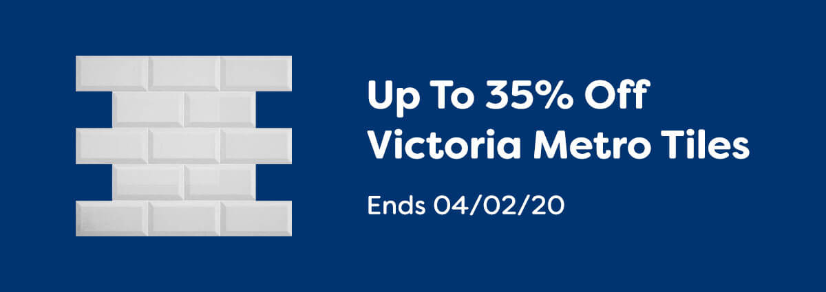 Up to 35% off Victoria Metro Tiles