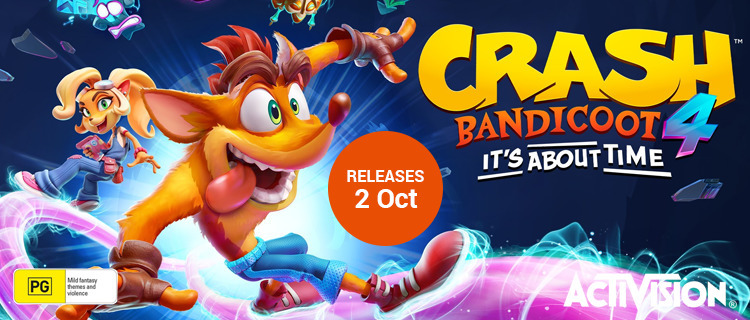 Brand-wumping new Crash Bandicoot!