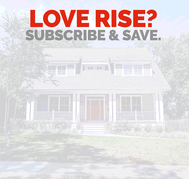 Love Rise? Subscribe & save. Animation of Rise van pulling cases of Rise.
