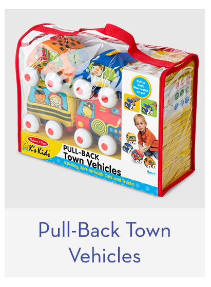 Pull-Back Town Vehicles