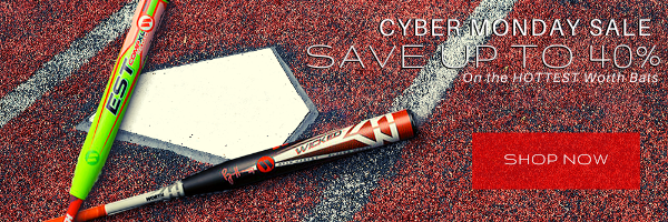 Check Out Our Cyber Monday Sale & Save Up To 40% On Top Worth Bats!