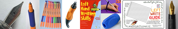Left-handed writing
equipment