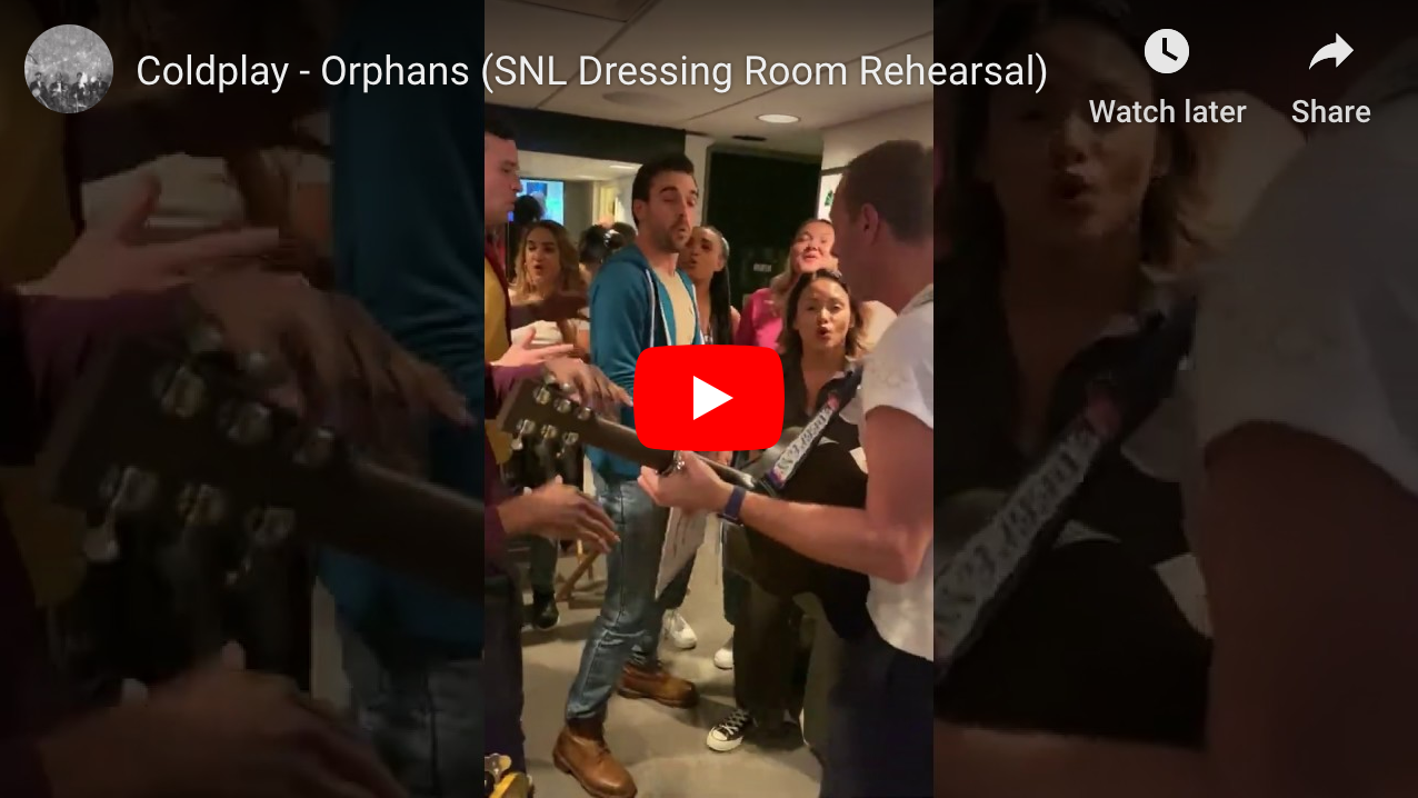 SNL dancer rehearsal video image