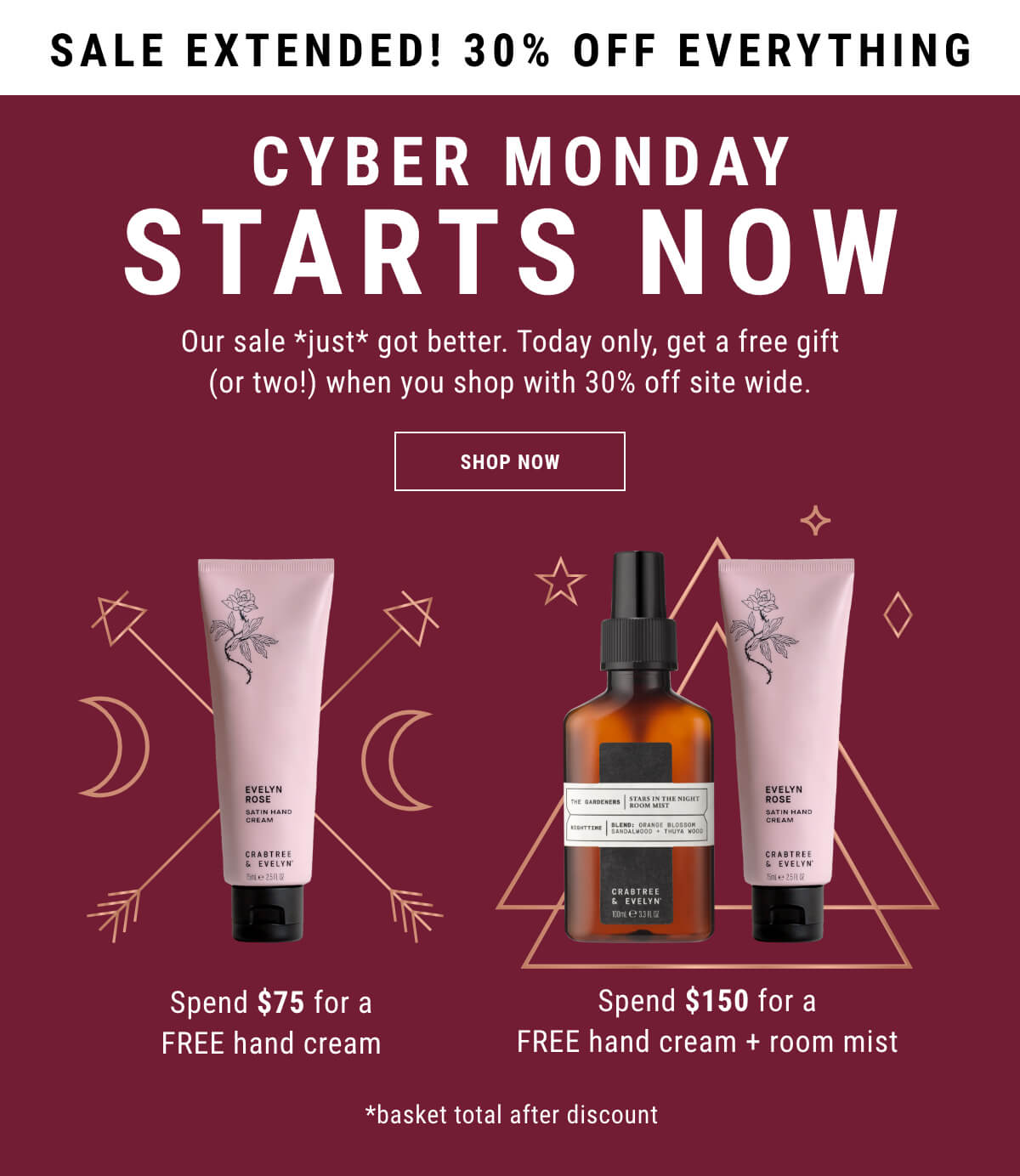 Cyber Monday Starts Now