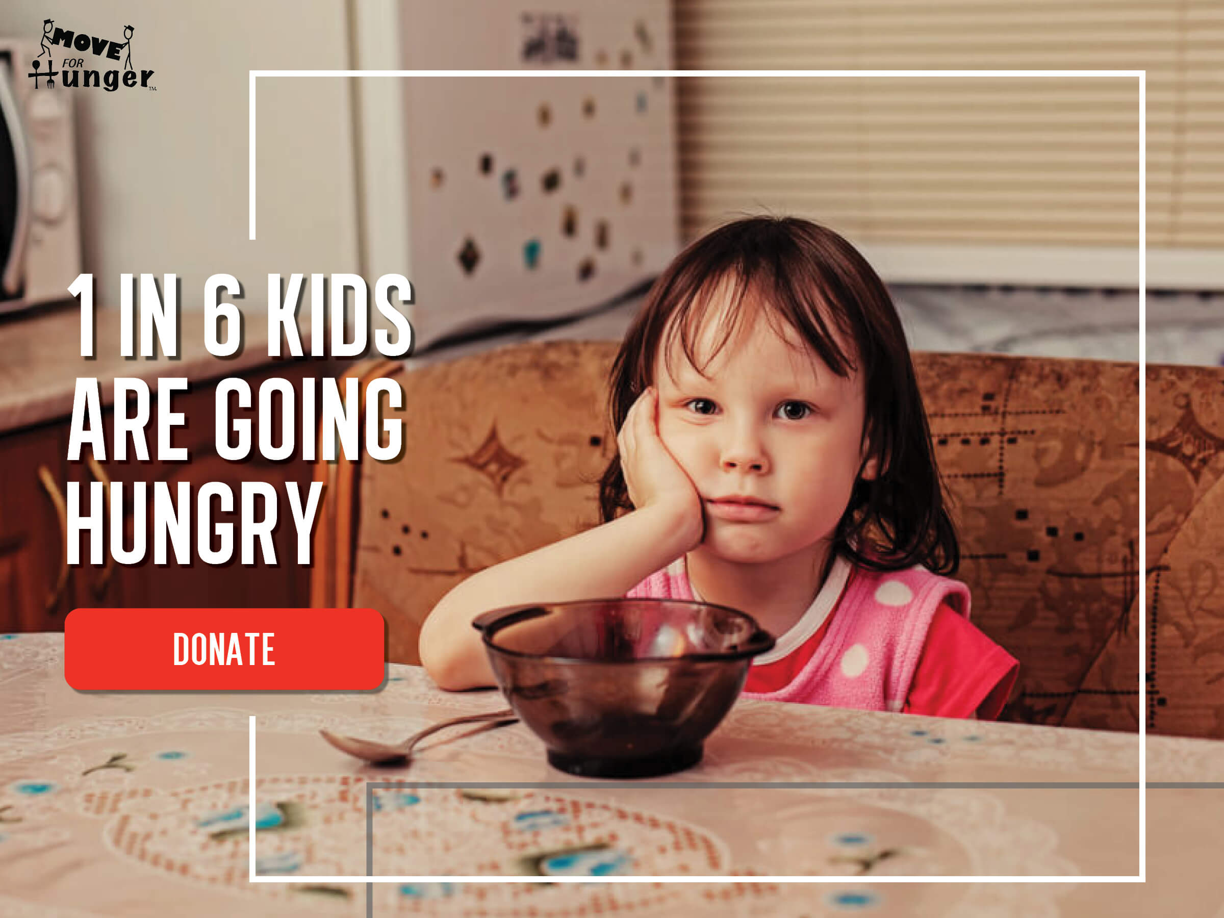 1 in 6 Kids are going hungry