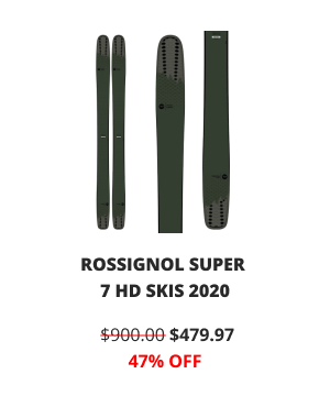 ROSSIGNOL SUPER 7 HD SKIS 2020