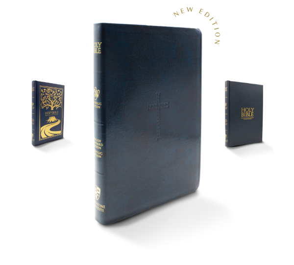 ESV Catholic Edition Blue leather Bible