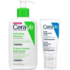 Hydrating Cleanser 236ml & PM Facial Moisturising Lotion 52ml Duo