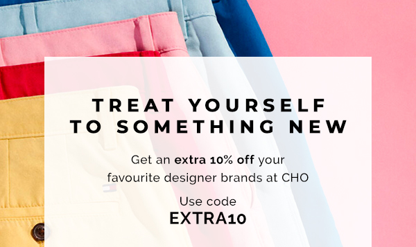 Treat yourself to something new. Get an extra 10% off with code EXTRA10