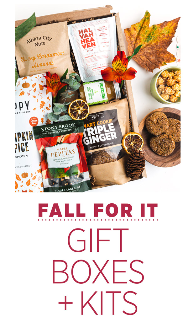 Fall for it: Gift Boxes + Kits