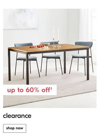 up to 60% off. clearance