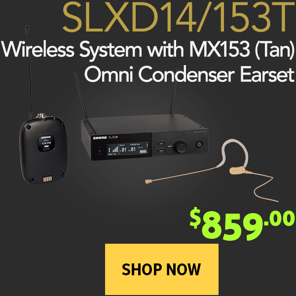 wireless system with mx153 tan omni condeser earset - $859