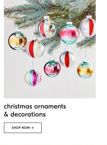 christmas ornaments & decorations