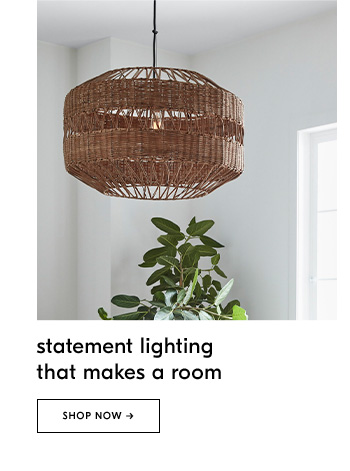 statement lighting that makes a room