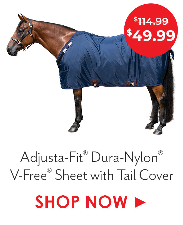 Adjusta-Fit Dura-Nylon V-Free Sheet with Tail Cover