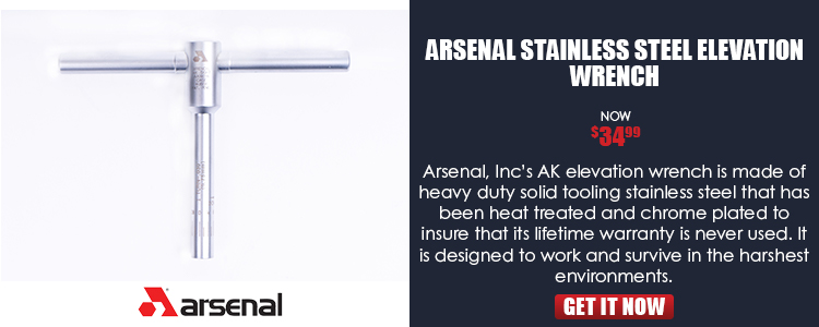 Arsenal Stainless Steel Elevation Wrench