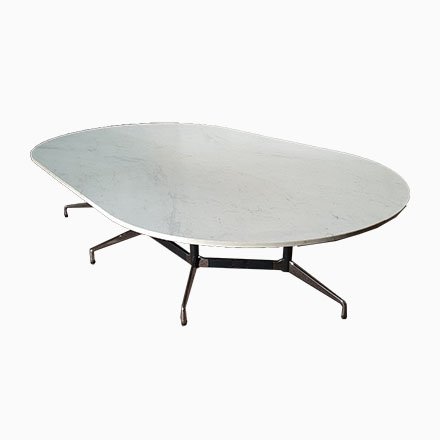 Image of Marble Boardroom Table by Charles & Ray Eames for Vitra, 1980s