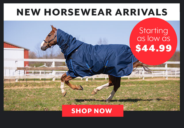 New Horsewear Arrivals starting at $44.99.