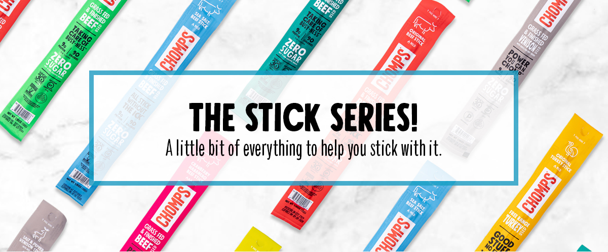 The Stick Series! A little bit of everything to help you stick with it.