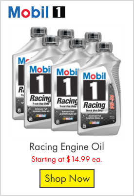 Mobil 1 Racing Engine Oil - Starting at $14.99 ea.